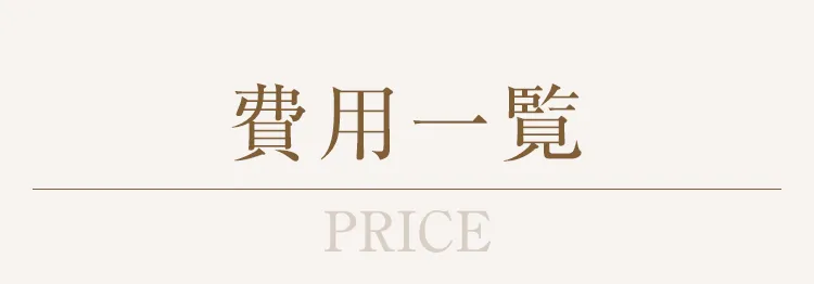 費用一覧