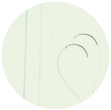 一般的に使用されるピンセットのイメージ