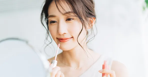 直後からメイク可能