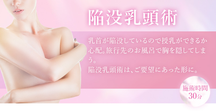陥没乳頭術