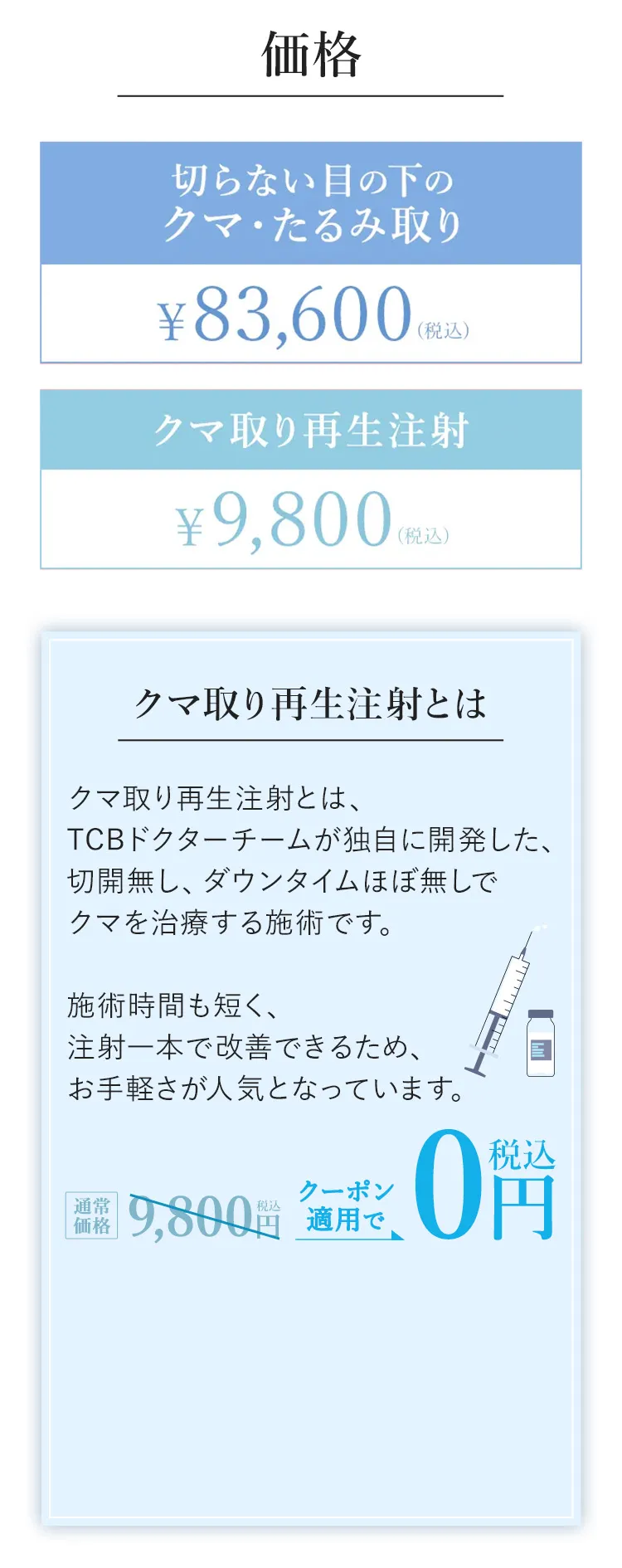 クーポン