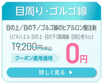 目周り・ゴルゴ線