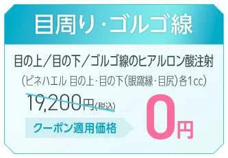目周り・ゴルゴ線