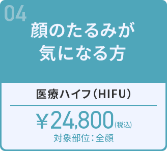 医療ハイフ（HIFU）