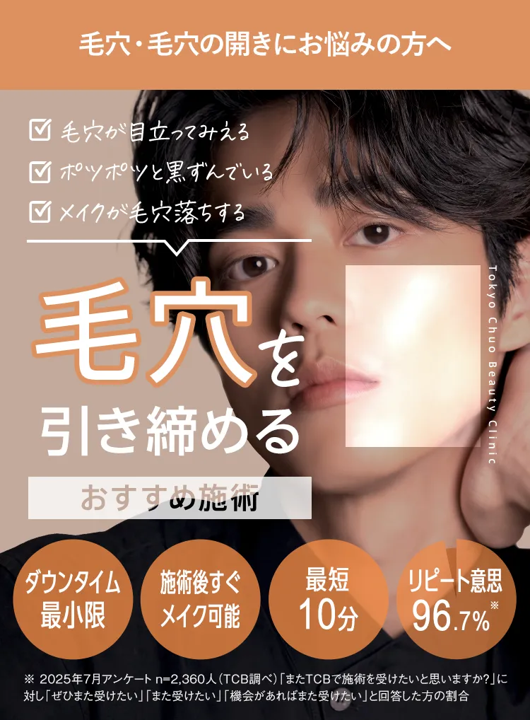 毛穴を引き締める