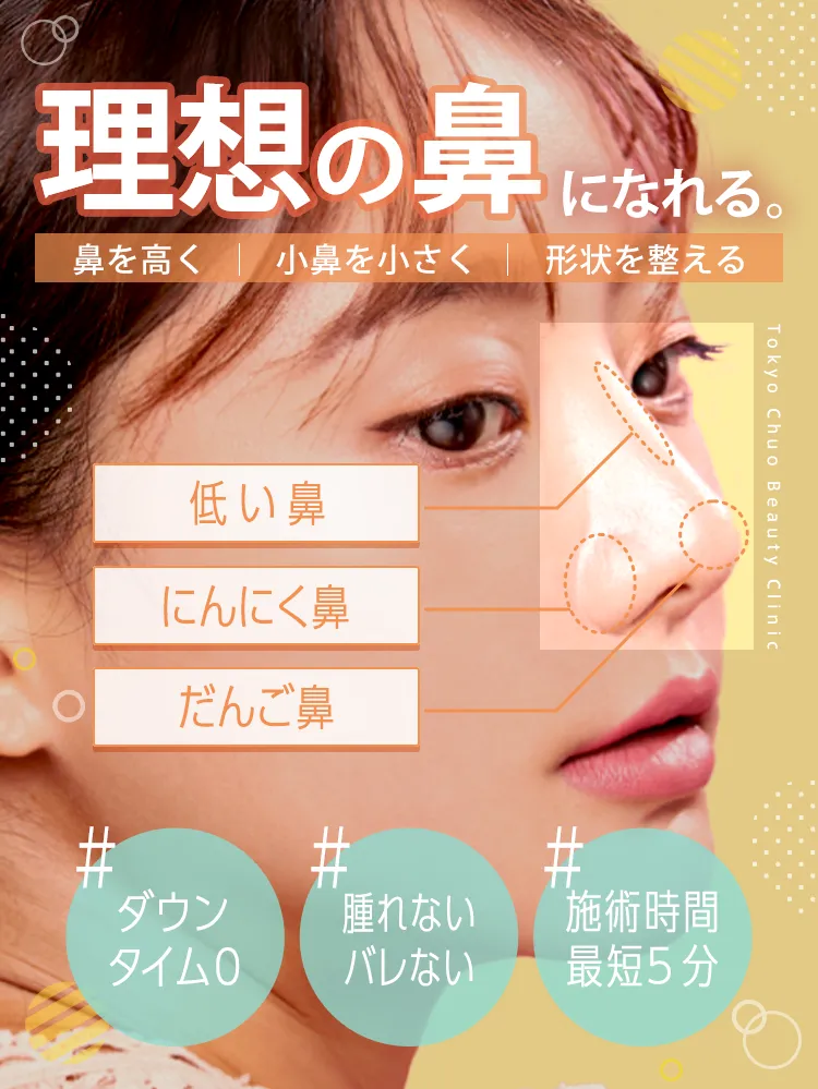 理想の鼻になれる