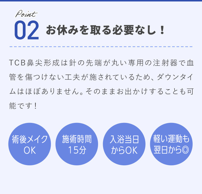 お休みを取る必要なし!