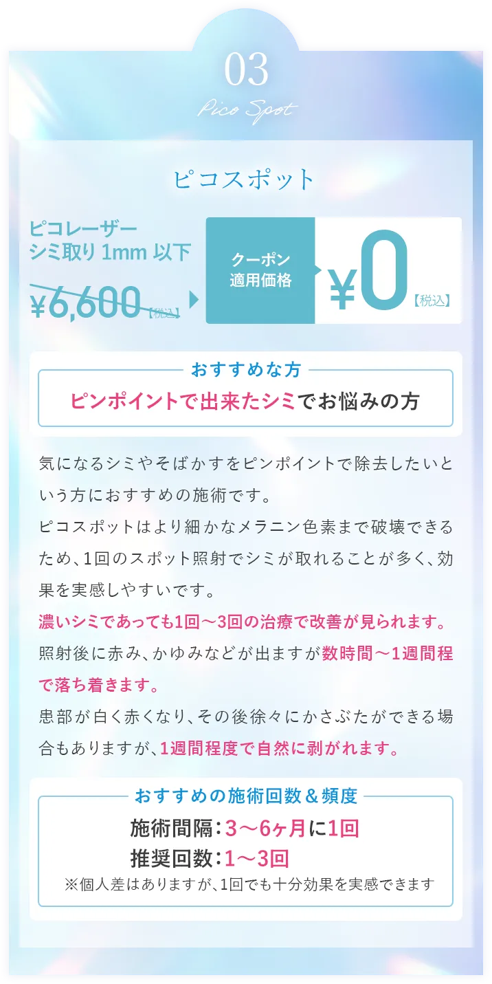 ピコスポット